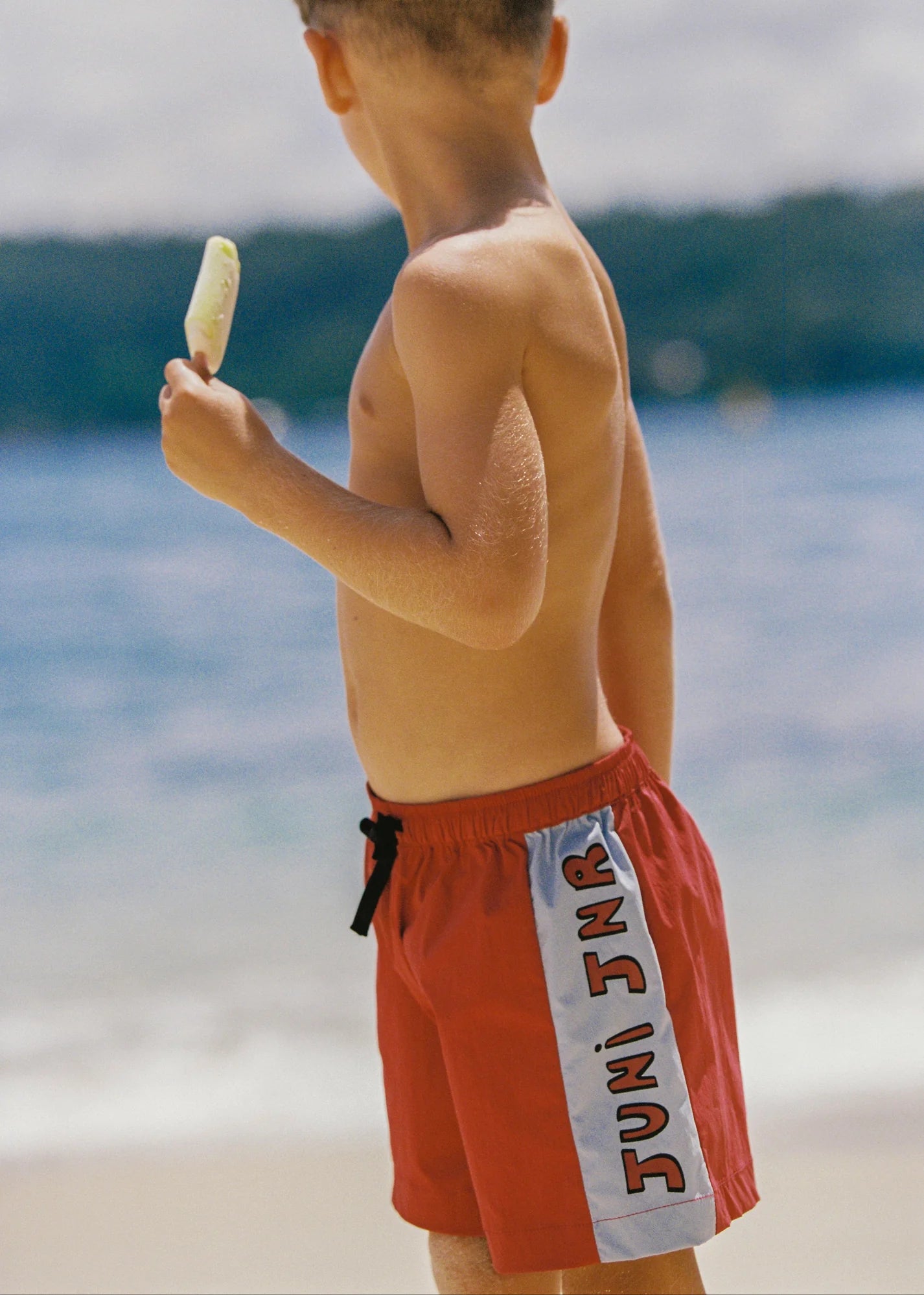 juni jnr bodhi boardshort - flame