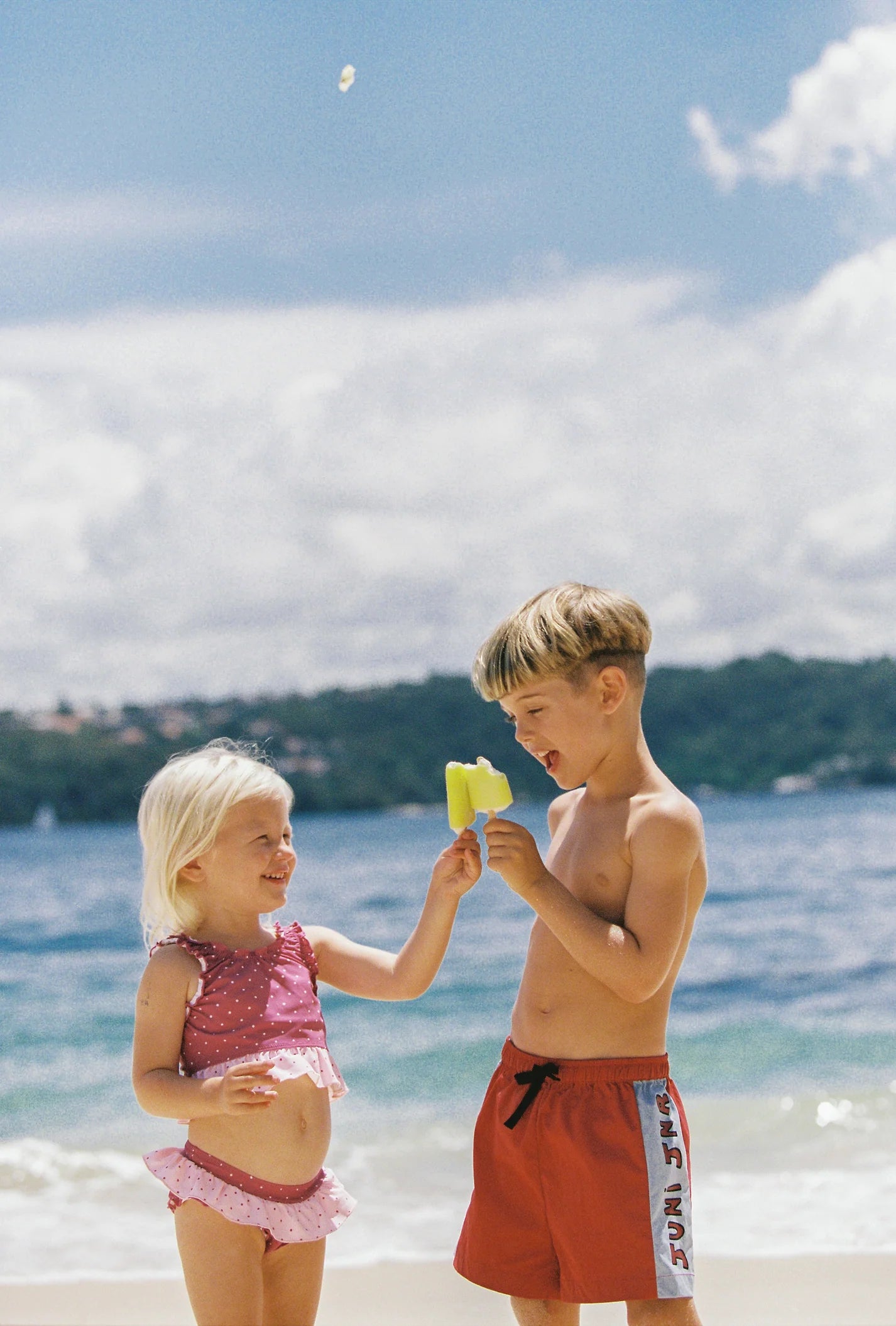 juni jnr bodhi boardshort - flame