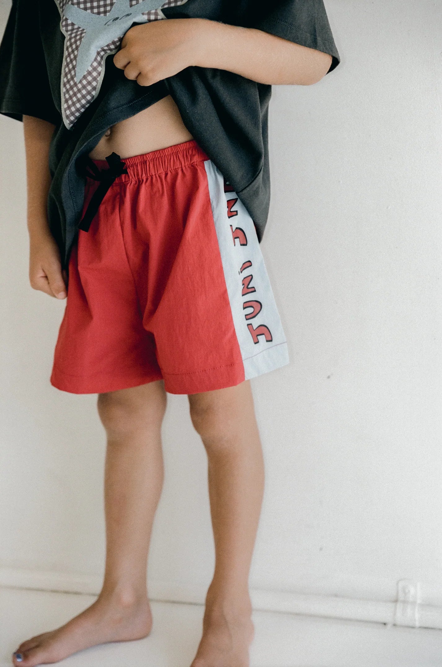 juni jnr bodhi boardshort - flame