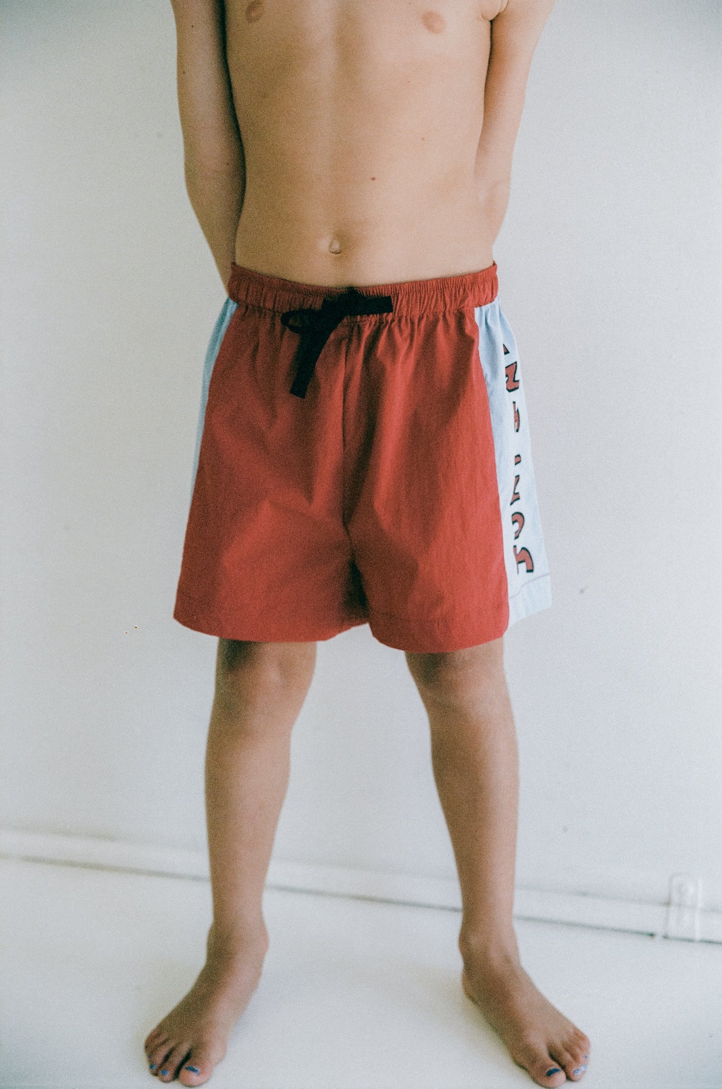 juni jnr bodhi boardshort - flame