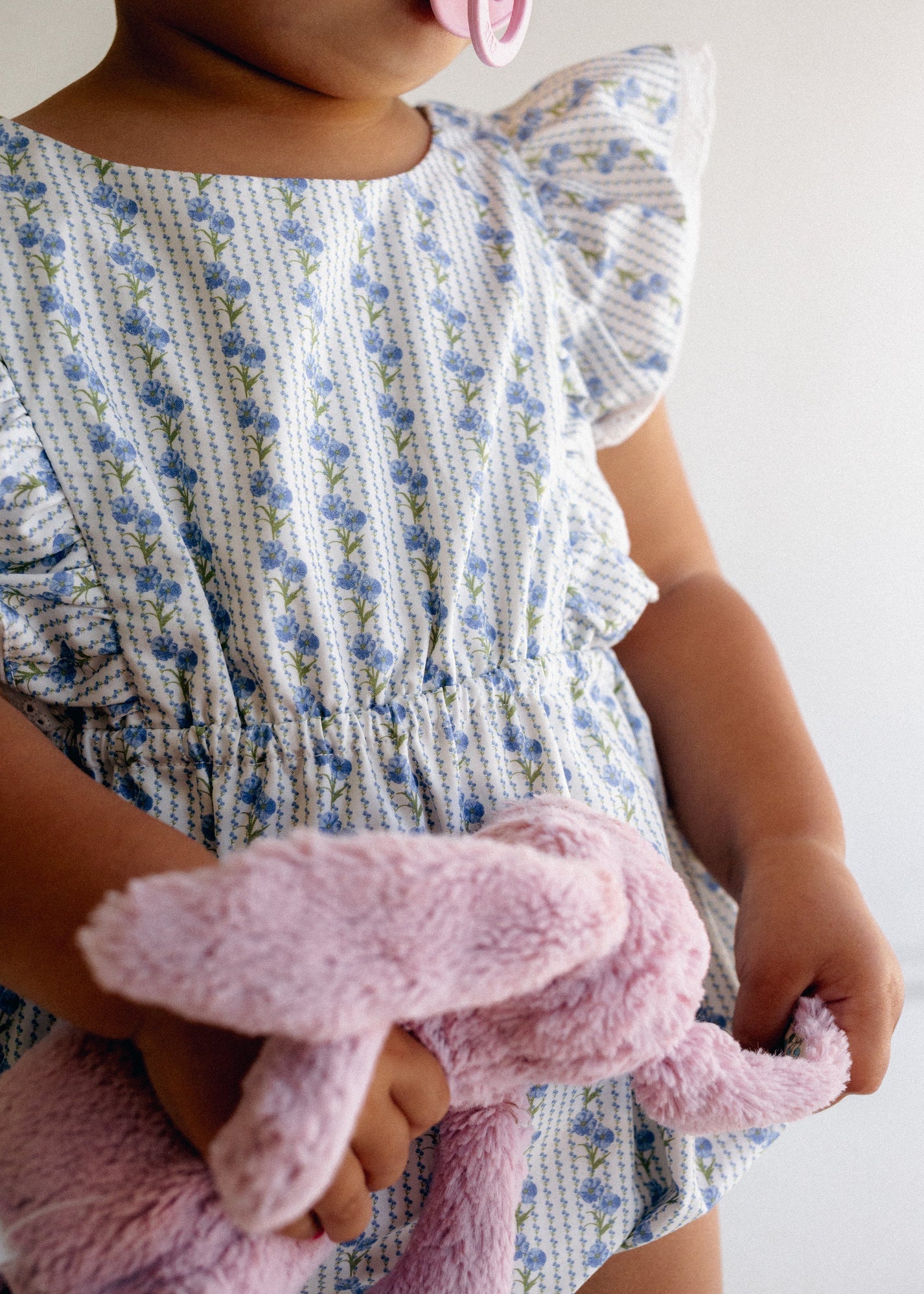 juni jnr daisy romper - bluebell