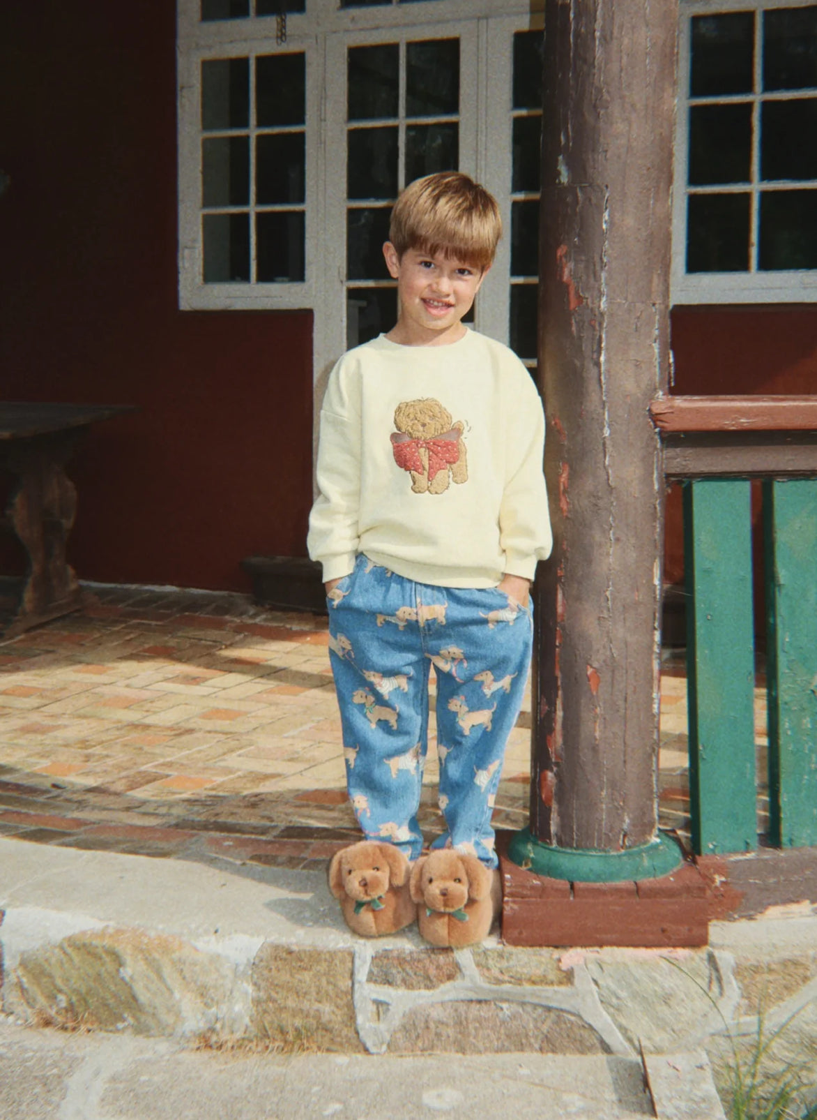 konges slojd sausage dog footies - chicory coffe - pre order