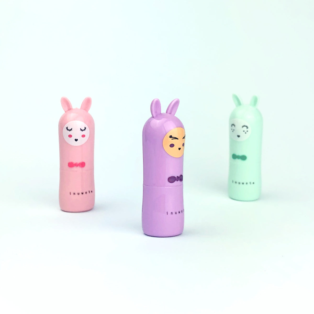 inuwet lip balm - strawberry pink