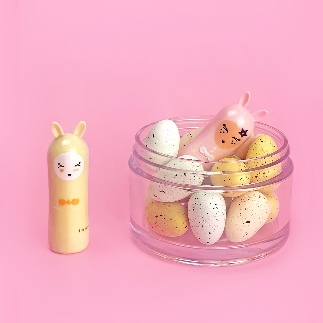 inuwet lip balm - pineapple yellow