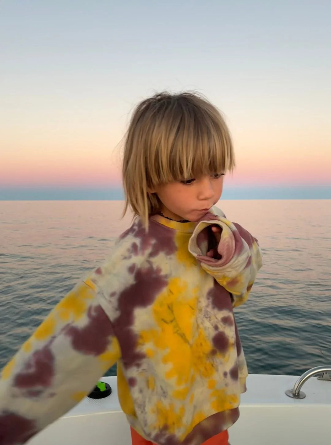 ziggy zaza duck duck pullover - grape pop