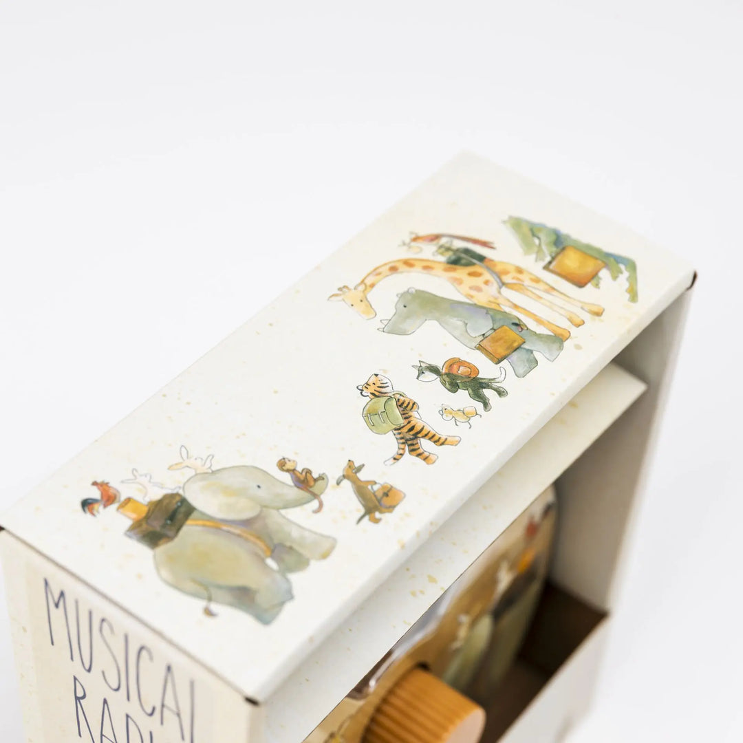 egmont toys radio / music box - noah's ark