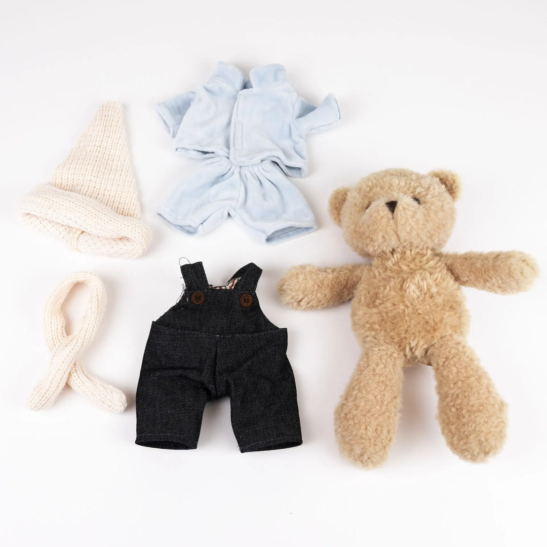 egmont toys morris with clothes in suitcase