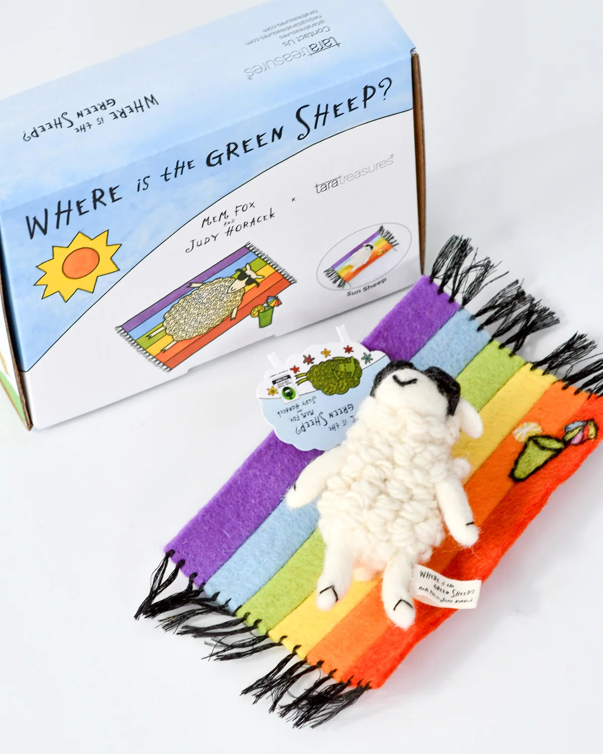 tara treasures where is the green sheep? sun sheep play set (pre order)