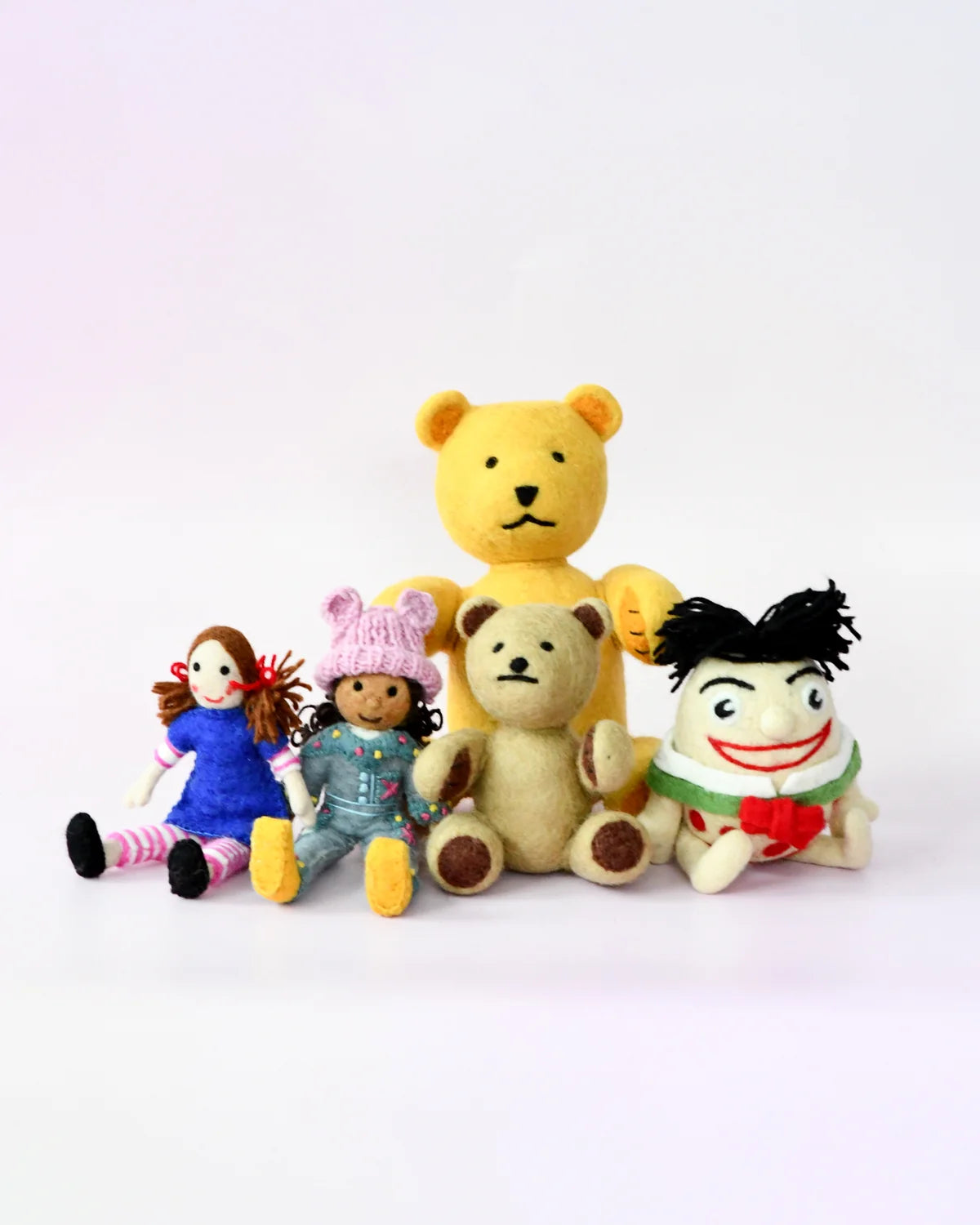 tara treasures ABC play school - felt humpty toy (pre order)