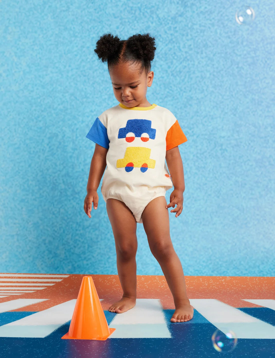 halcyon nights ss cotton bodysuit - beep beep