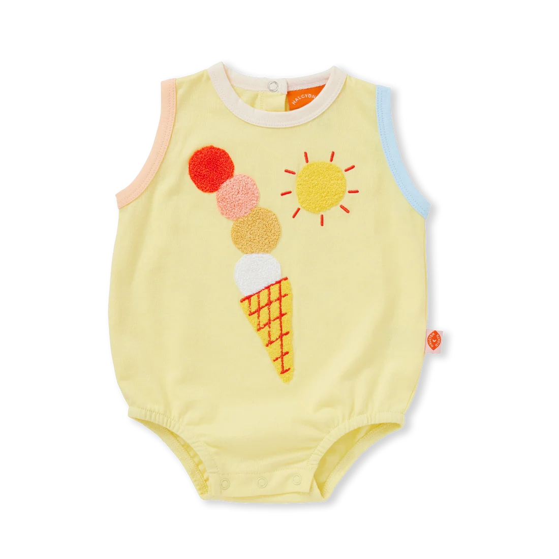 halcyon nights cotton singletsuit - tiny orchard