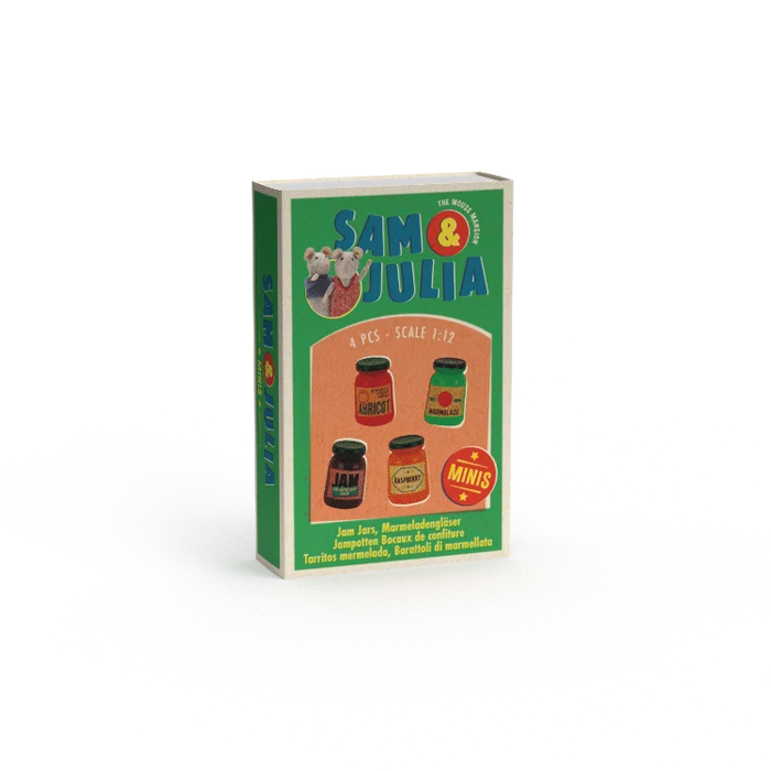 sam & julia minis - jam jars (4 pcs)