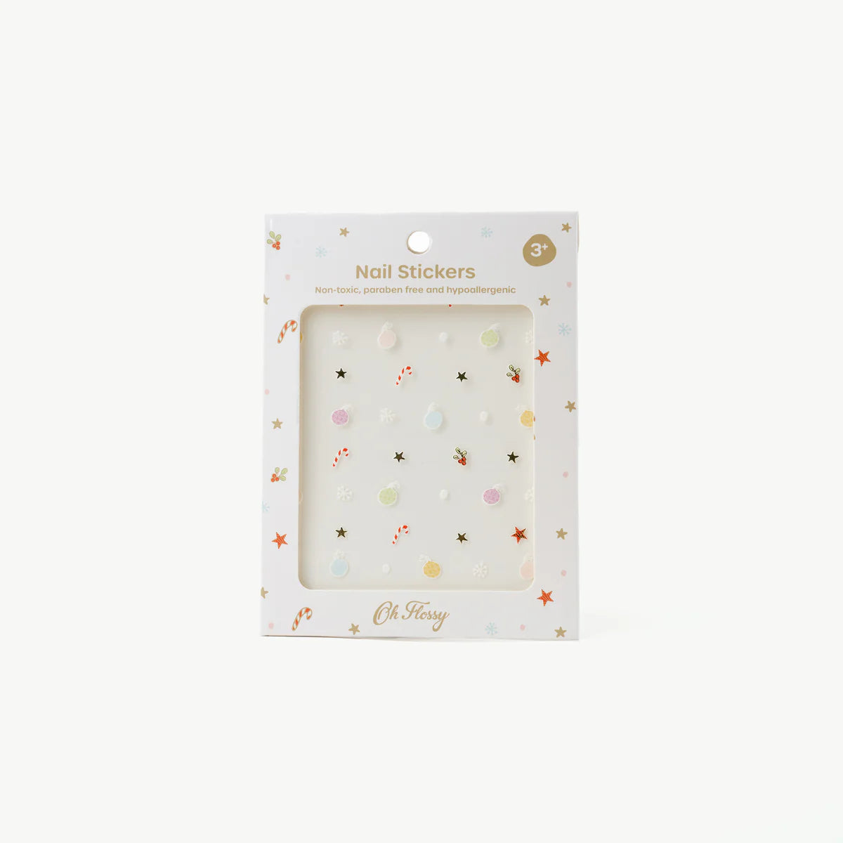 oh flossy nail stickers - christmas