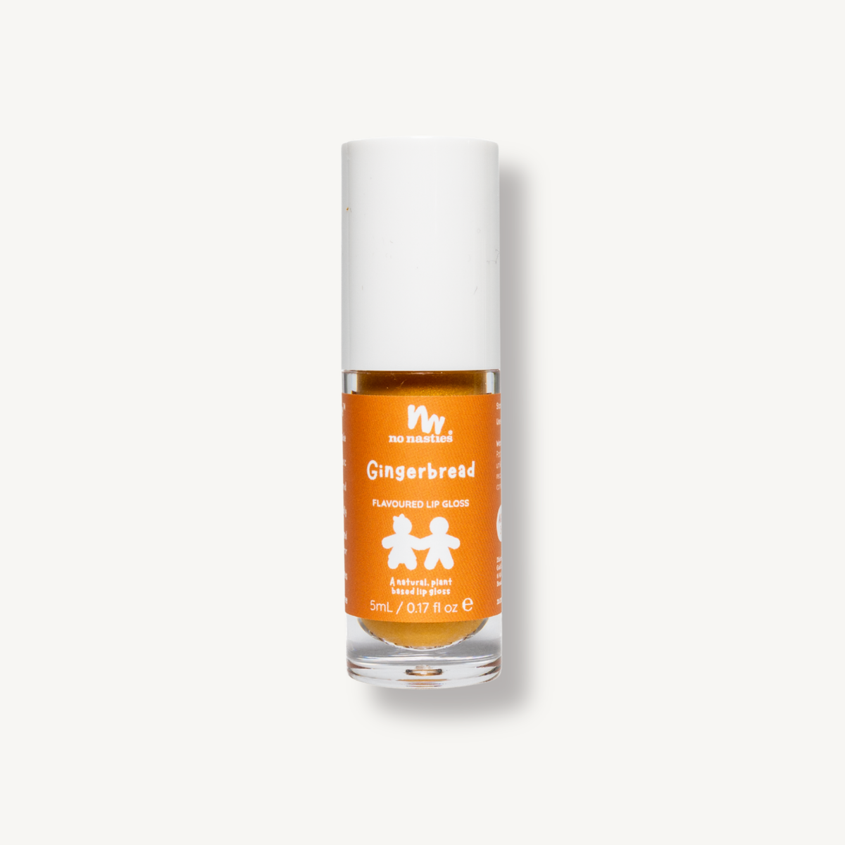no nasties lip gloss - gingerbread