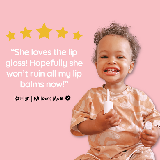 no nasties lip gloss - gingerbread