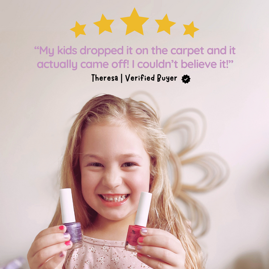 no nasties scented nail polish - sugar plum