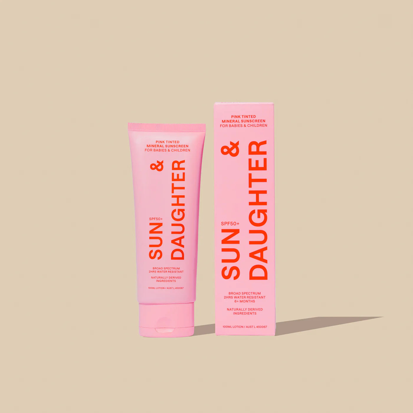 sun & daughter pink mineral sunscreen