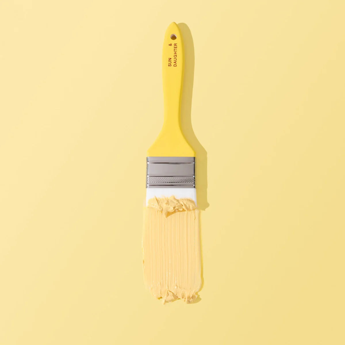 sun & daughter yellow SPF brush