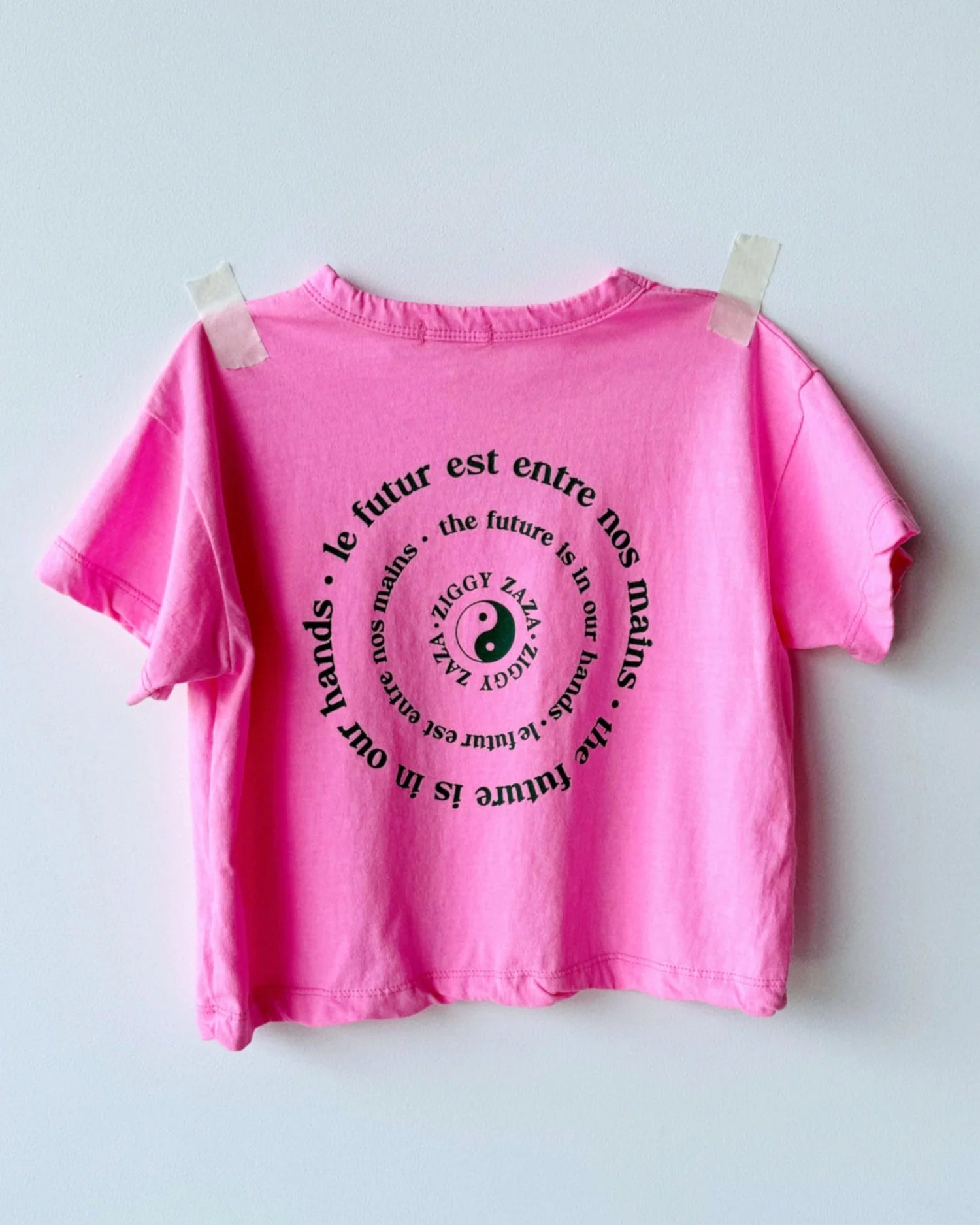 ziggy zaza love your mother tee - pink pop