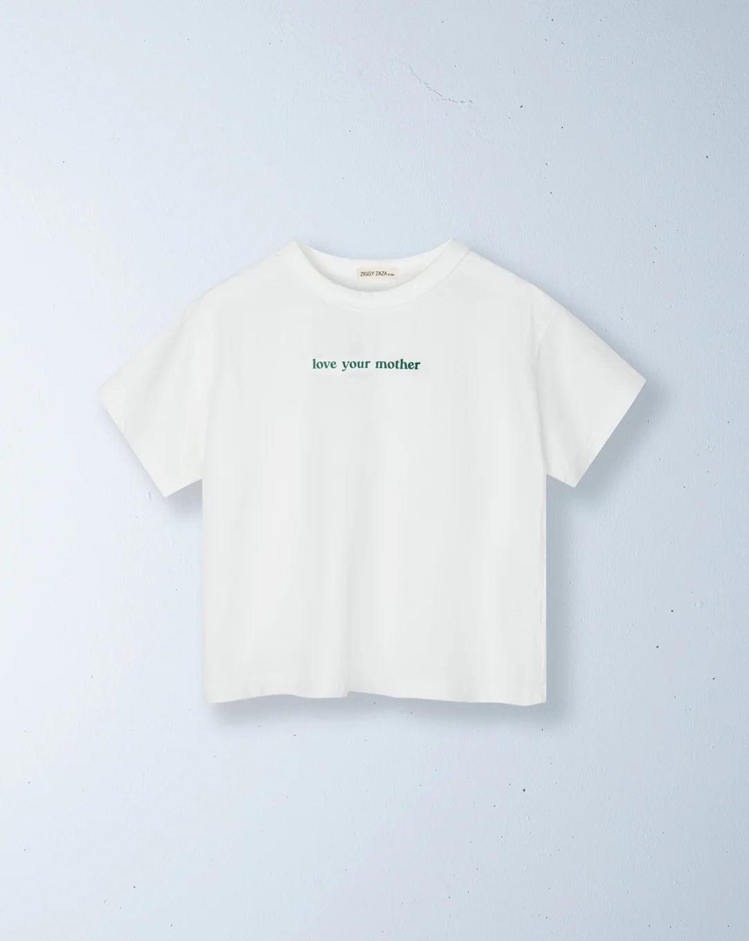 ziggy zaza love your mother tee - forest green print