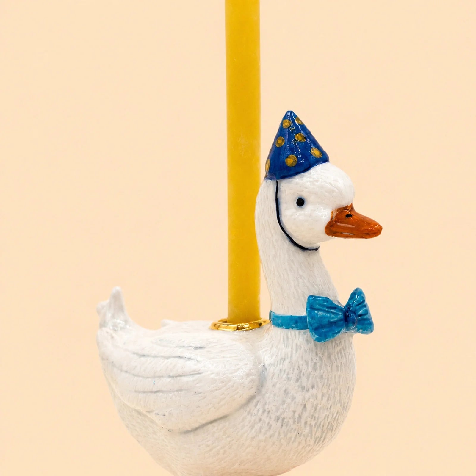 camp hollow blue goose cake topper / candle holder (pre order)