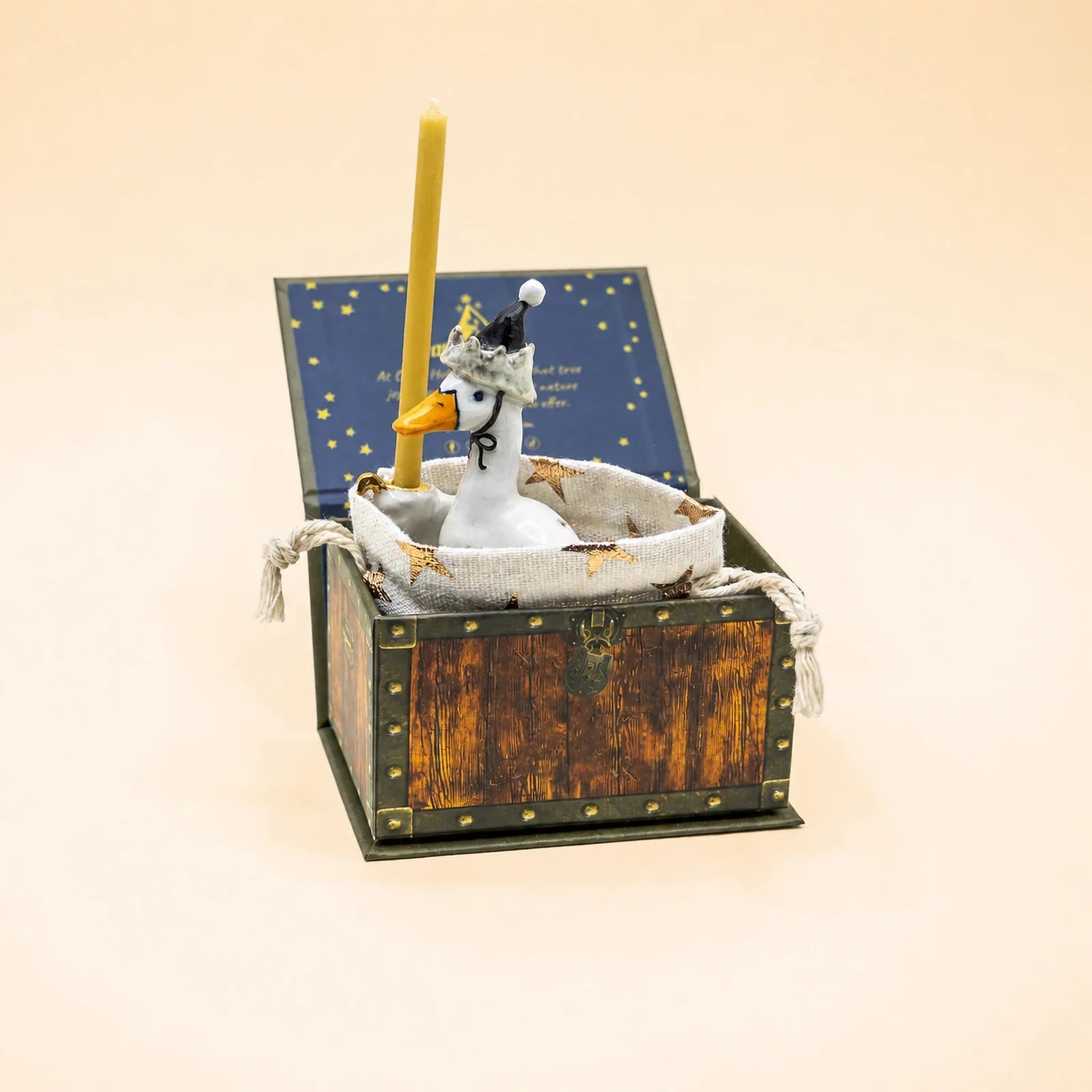 camp hollow goodnight goose cake topper / candle holder (pre order)
