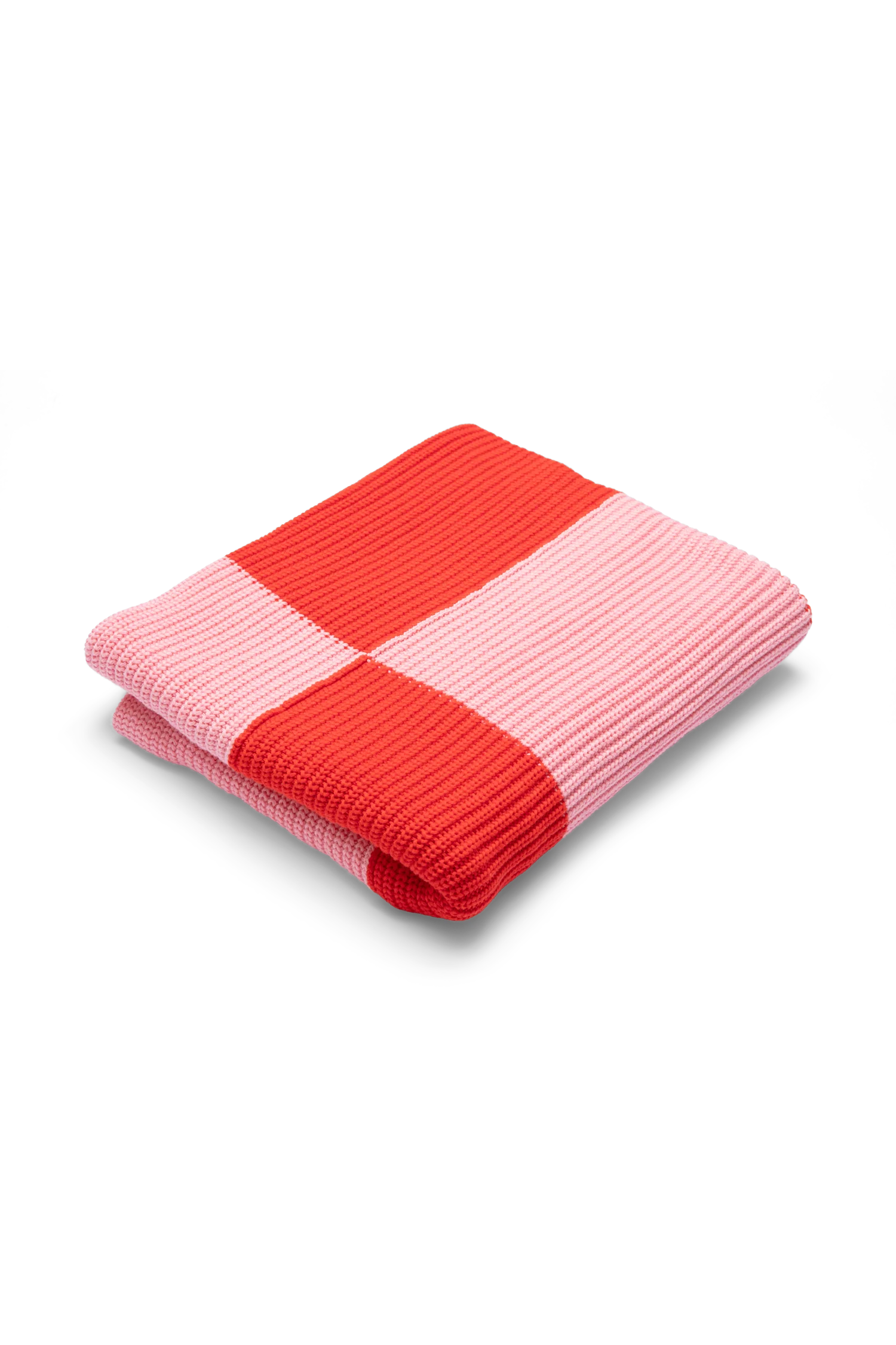 sunday siblings sunday blanket - pink + red