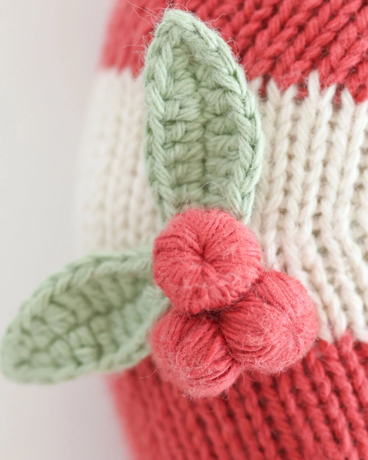 cuddle + kind baby candy cane - peppermint stripe