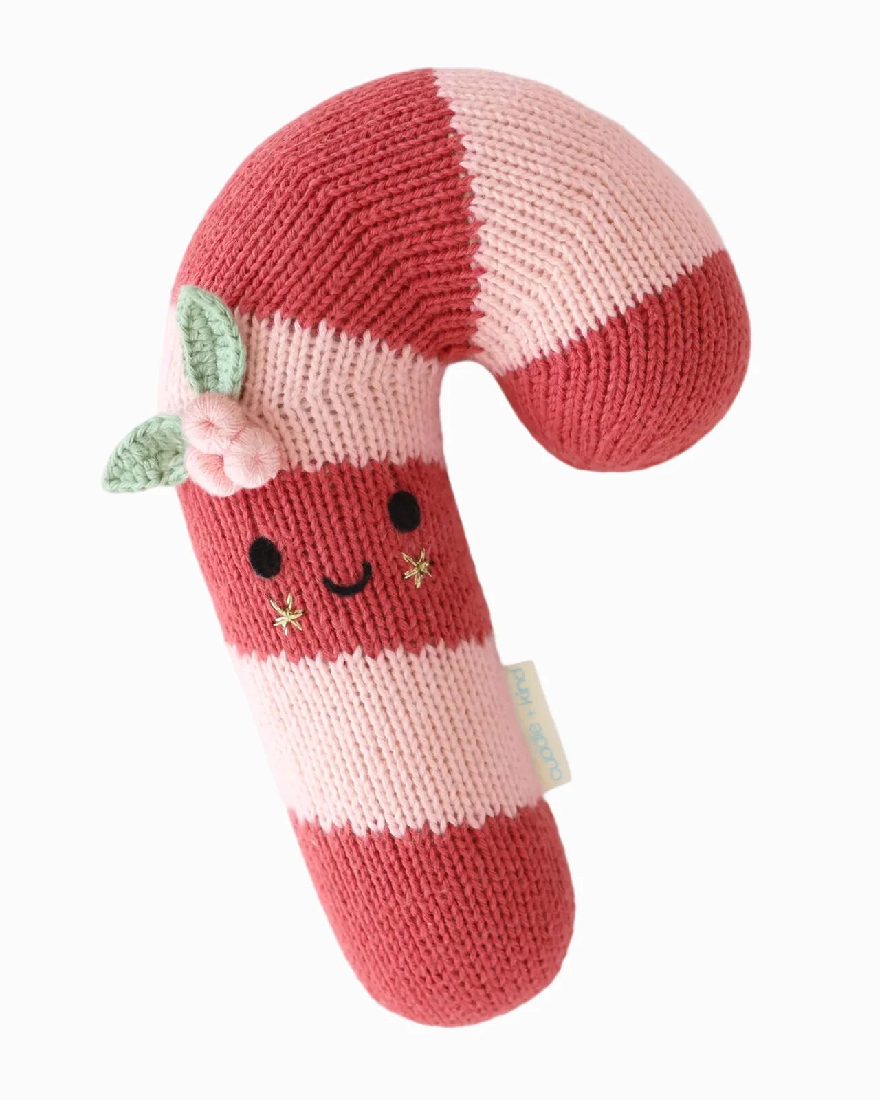cuddle + kind baby candy cane - blush stripe