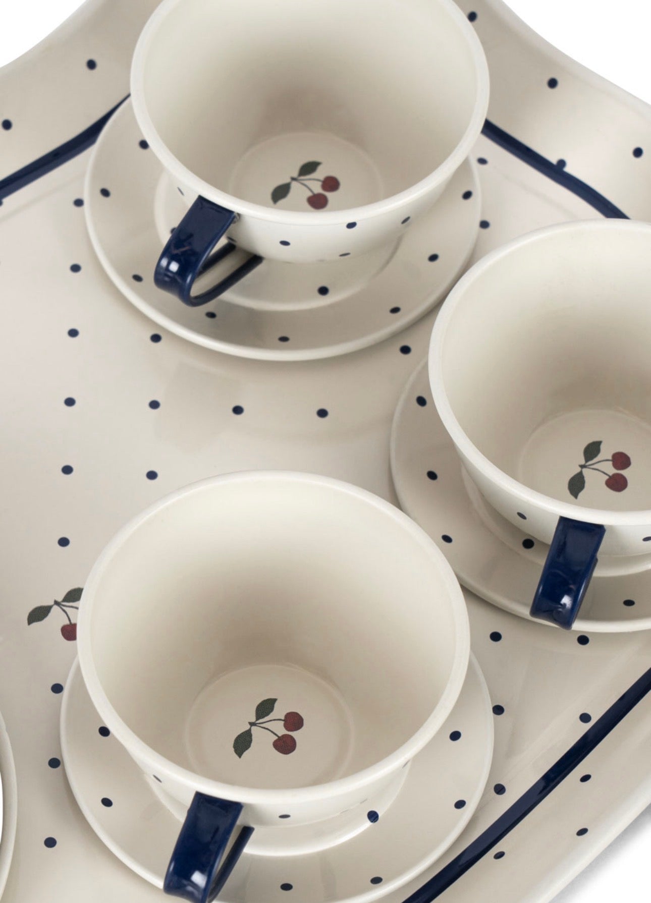 konges slojd tea party set - blue dot