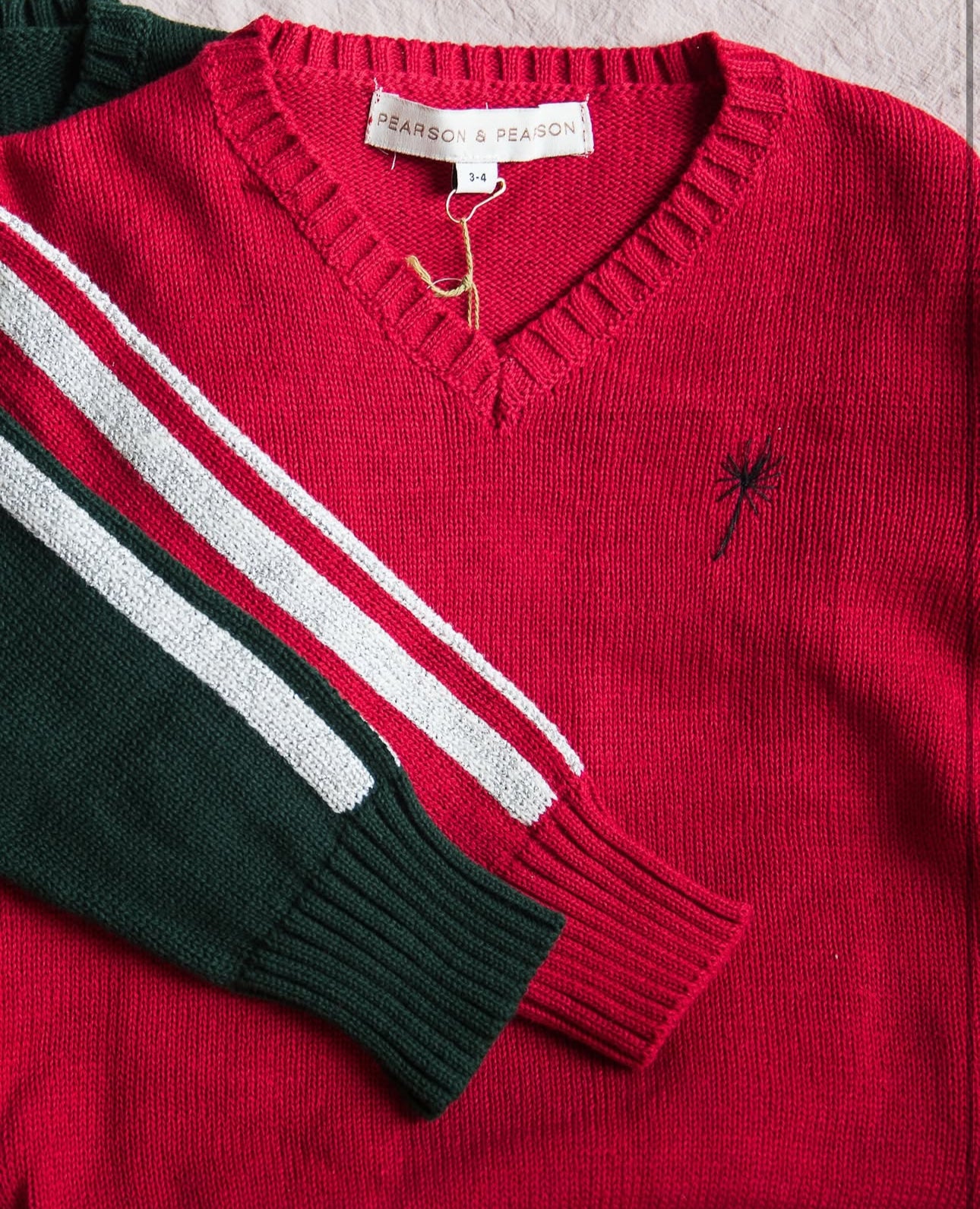pearson & pearson florence jumper - ruby