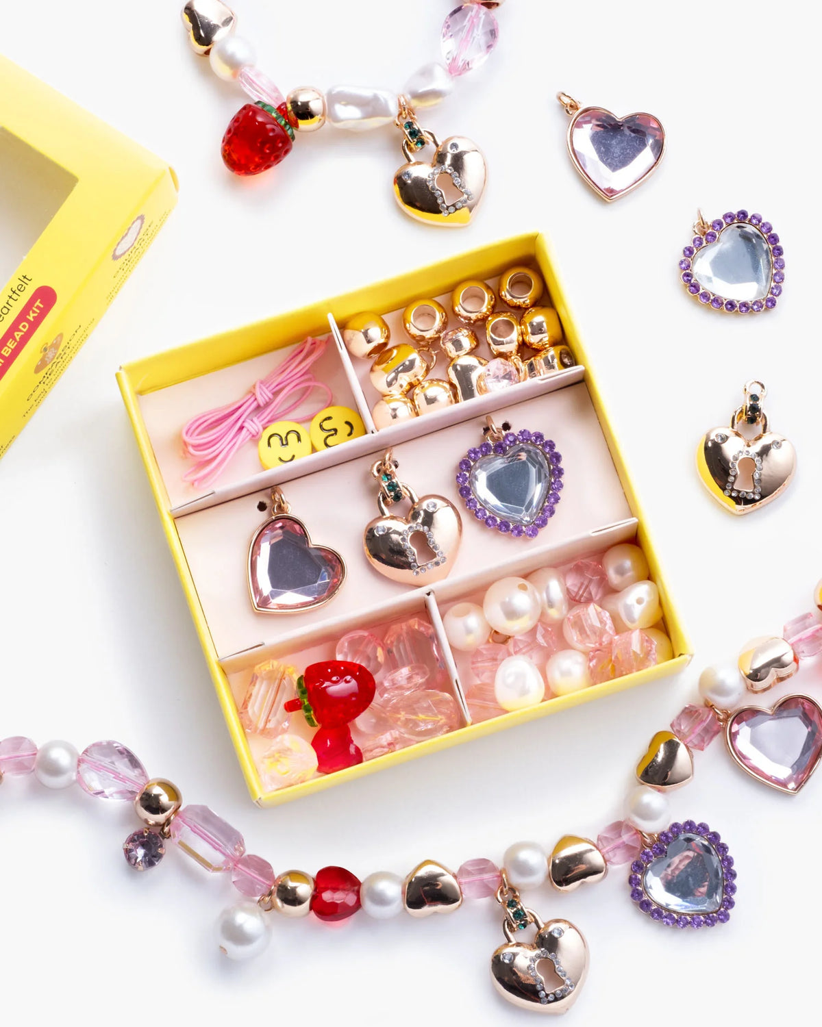 super smalls make it heartfelt mini bead kit