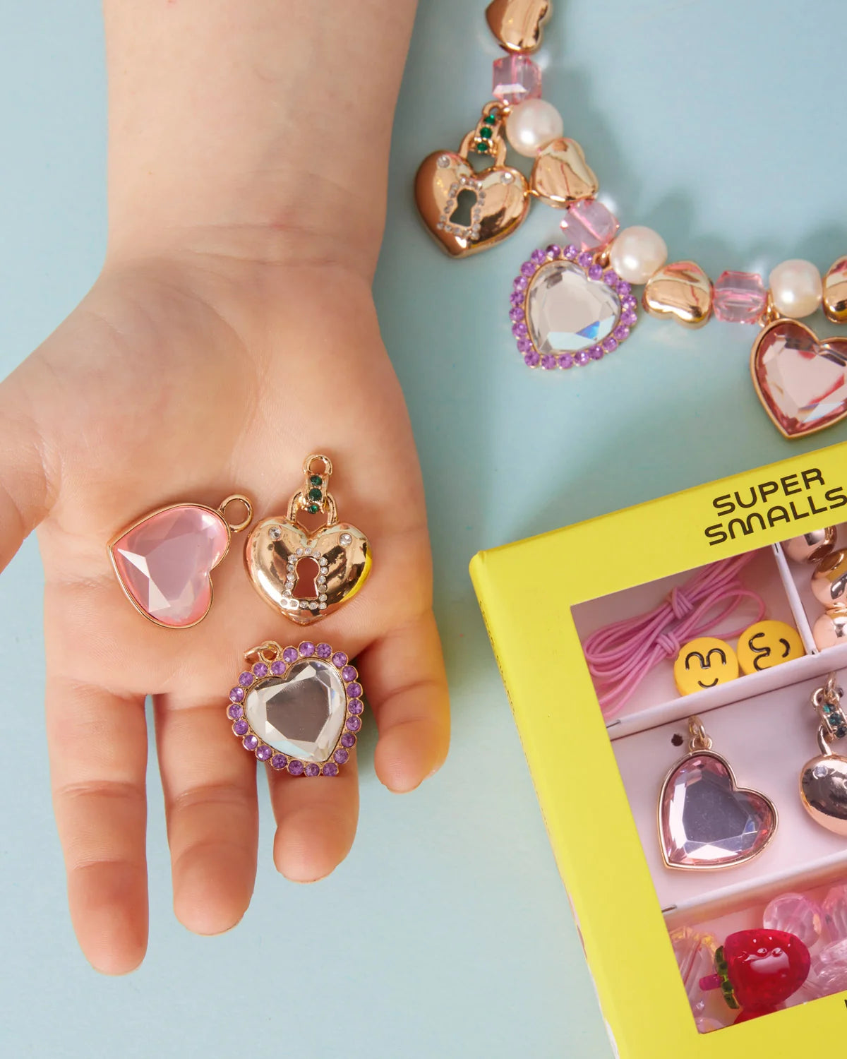 super smalls make it heartfelt mini bead kit