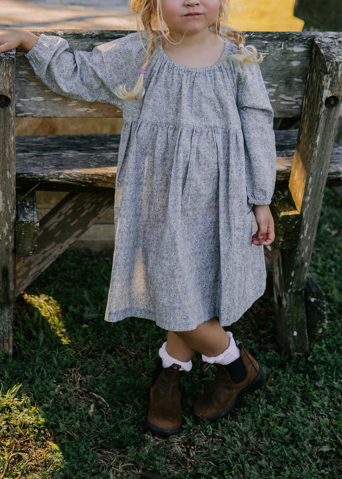 printebebe olivia dress - dusk forget me not - pre order