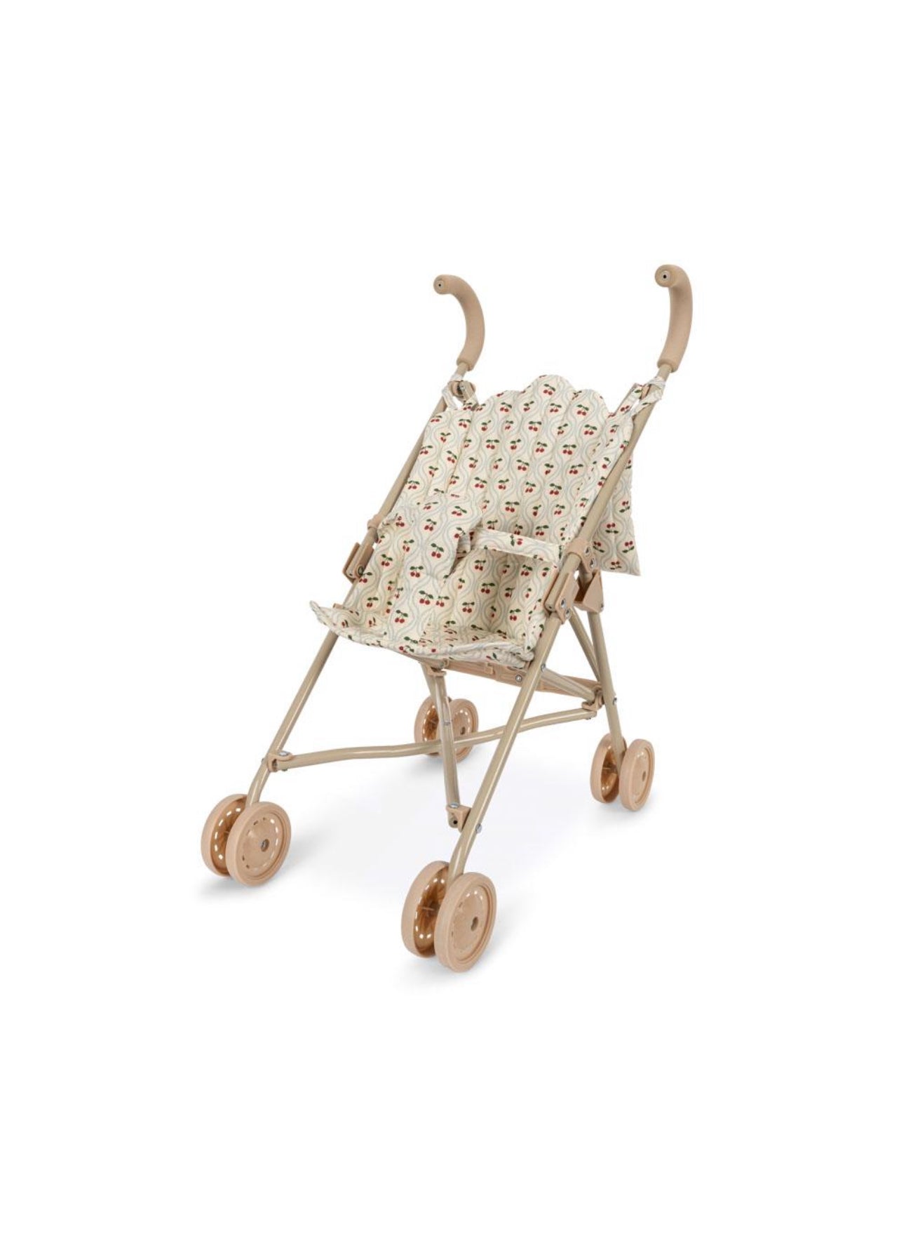 konges slojd doll stroller - cherry motif