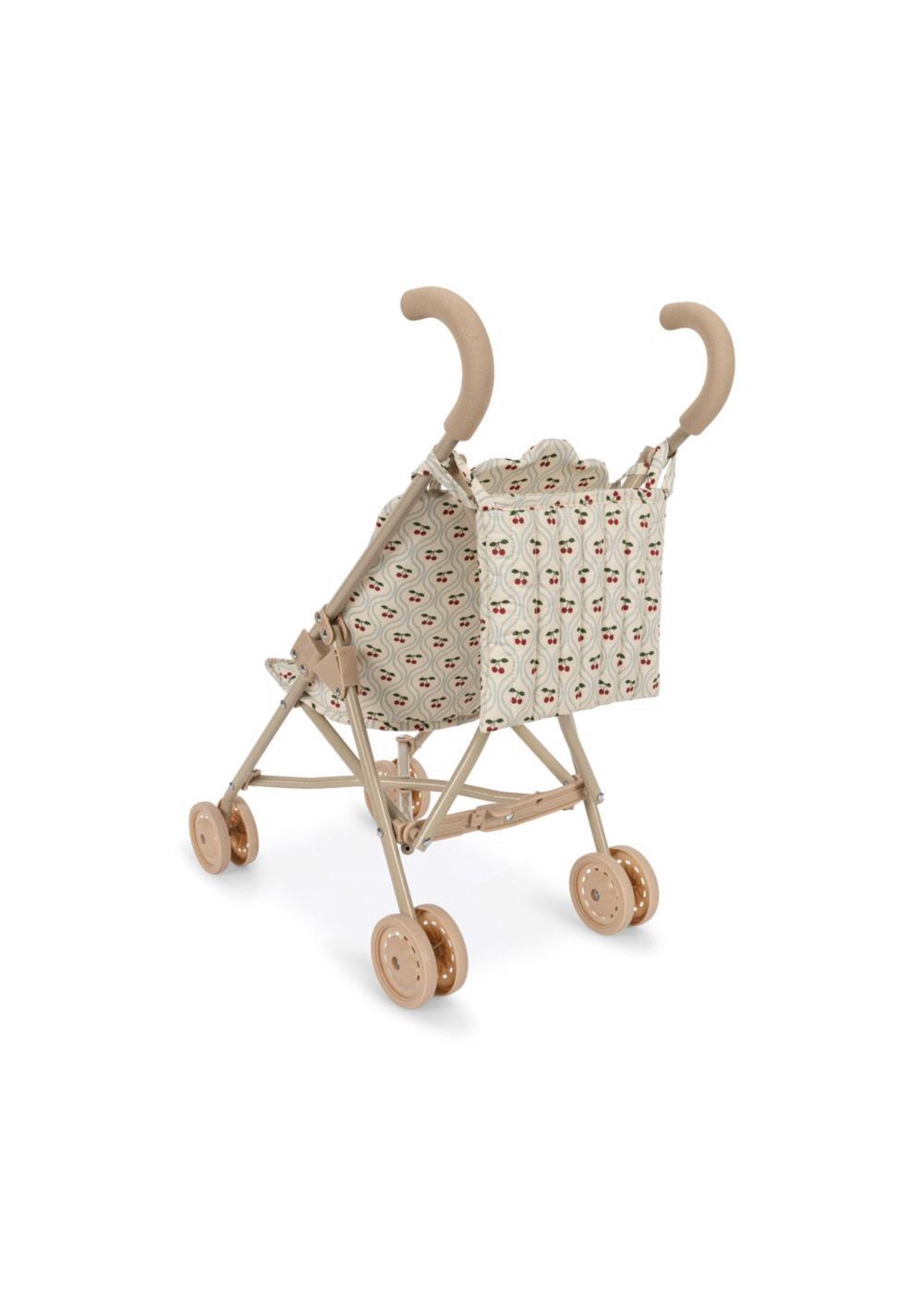 konges slojd doll stroller - cherry motif