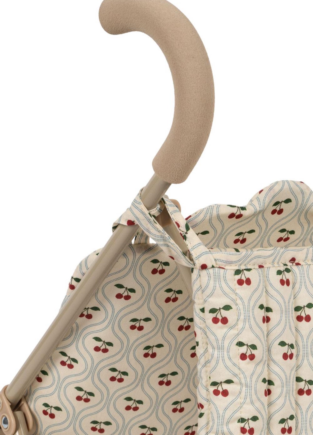 konges slojd doll stroller - cherry motif