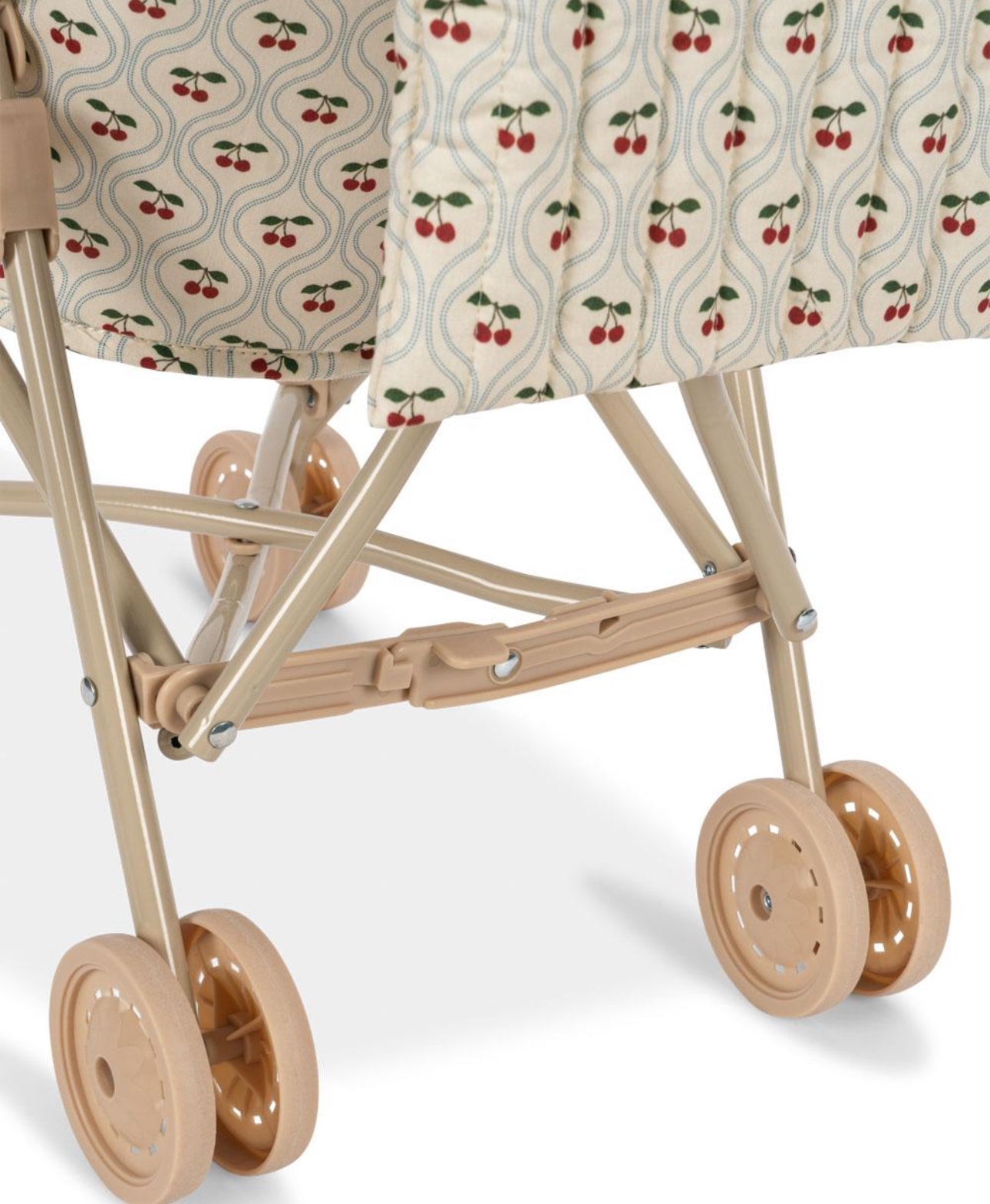 konges slojd doll stroller - cherry motif