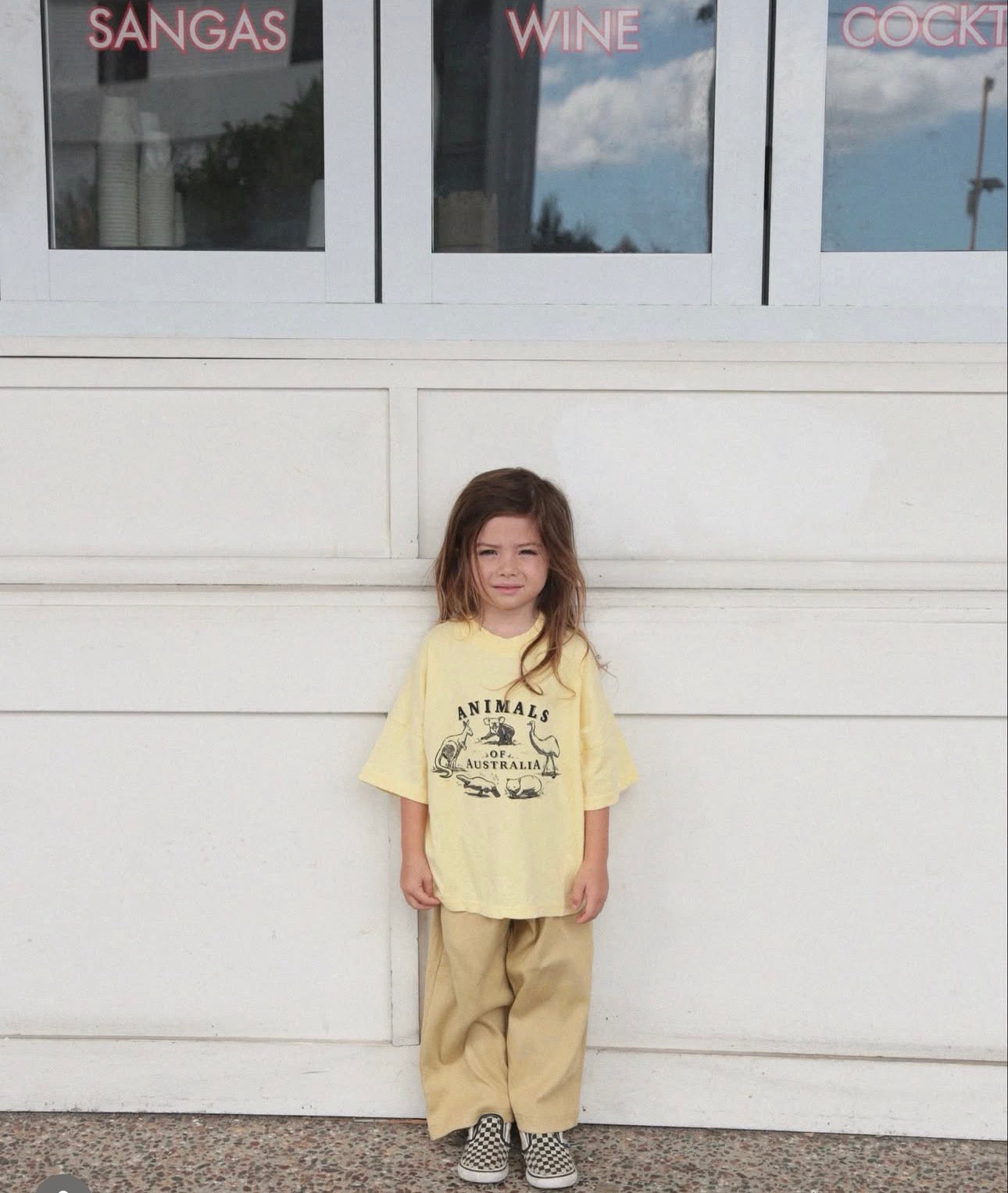 summer and storm oversized tee - animals of australia