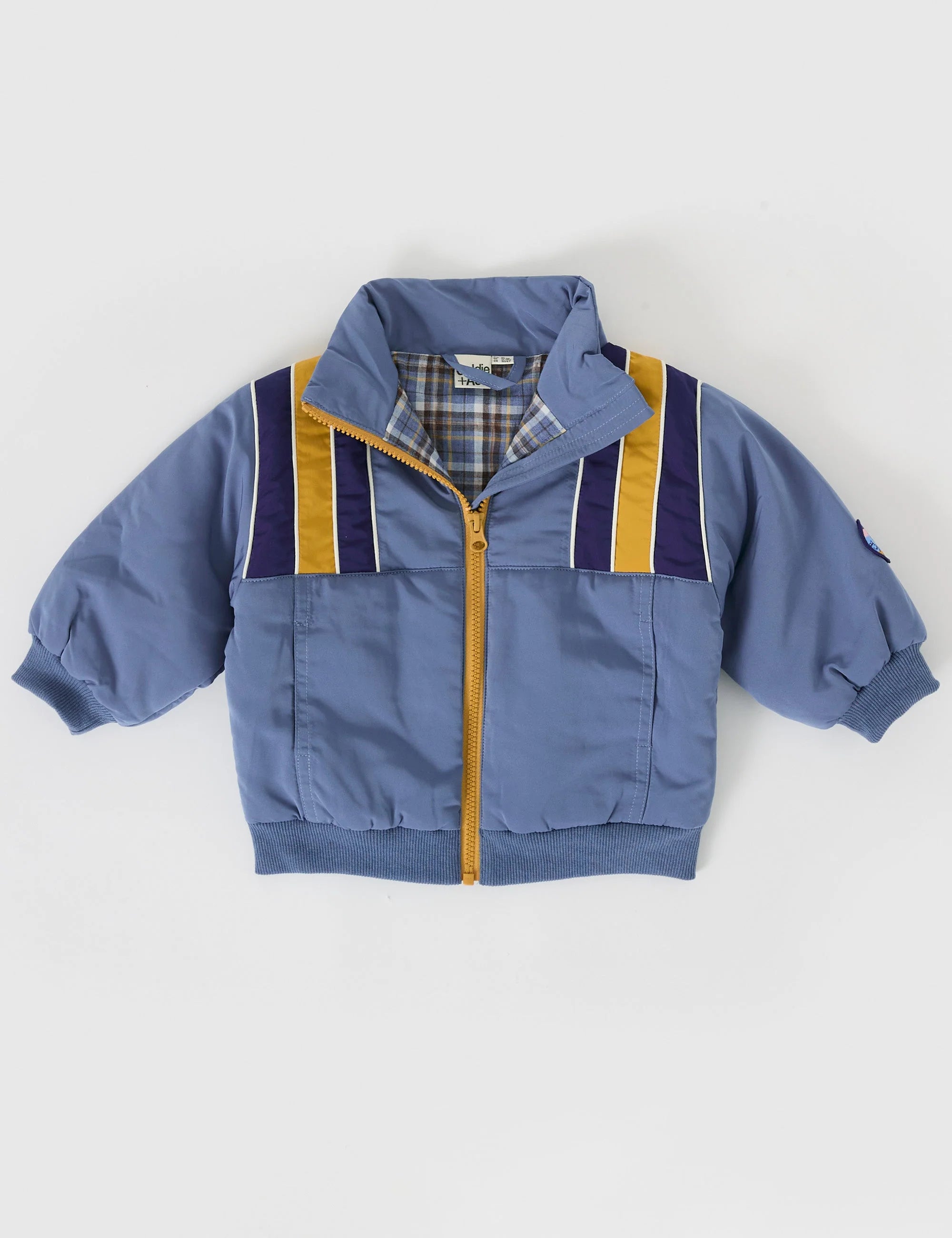 goldie + ace jordan jacket - duck egg blue / golden