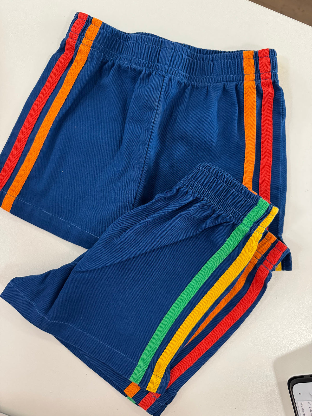 mam p.e shorts - retro stripe