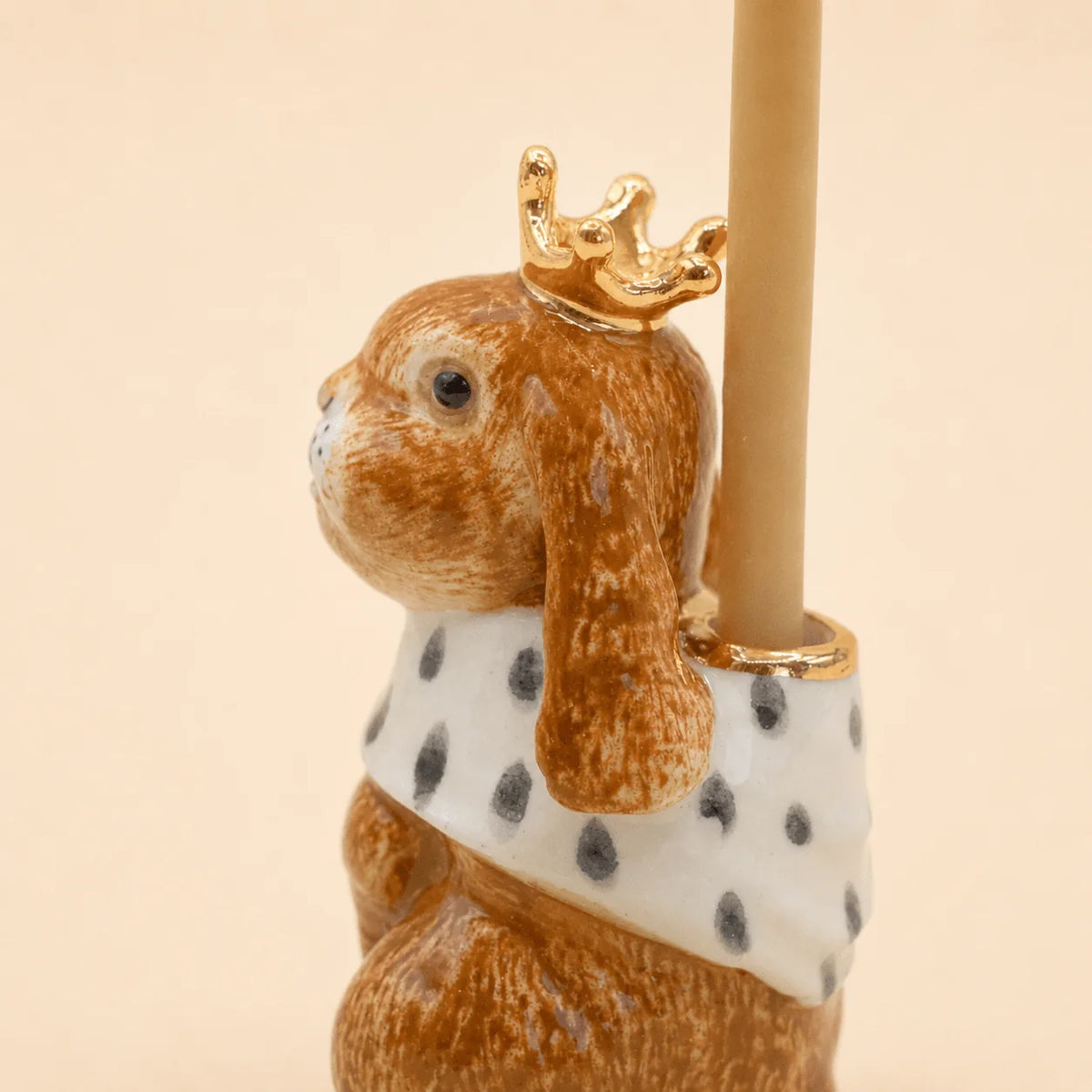 camp hollow highness hare cake topper / candle holder (pre order)