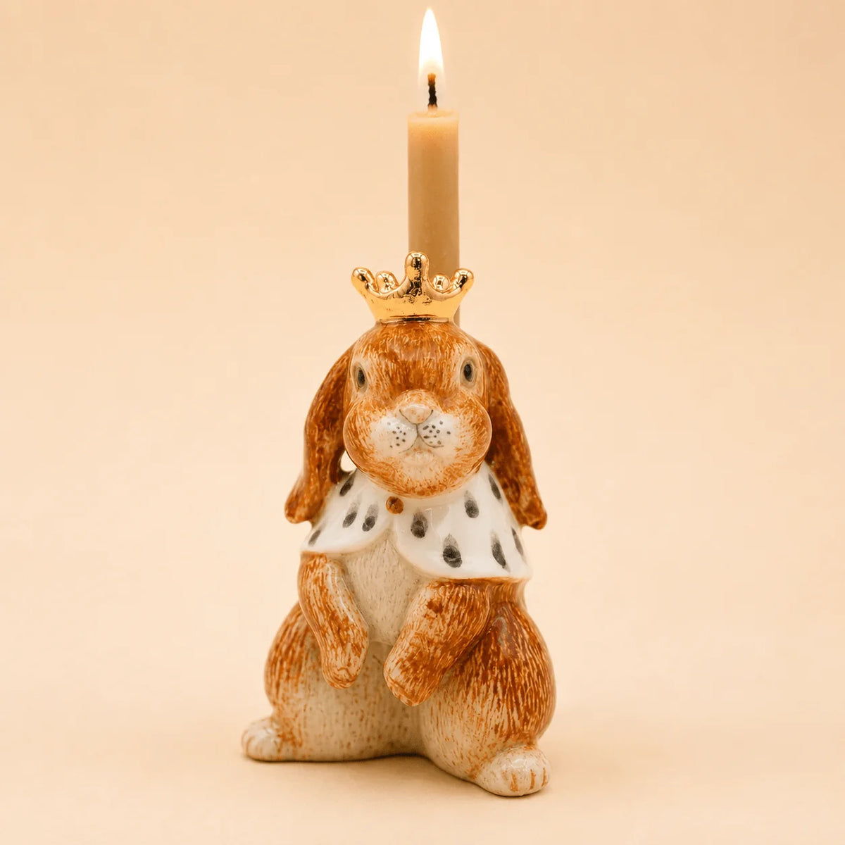 camp hollow highness hare cake topper / candle holder (pre order)