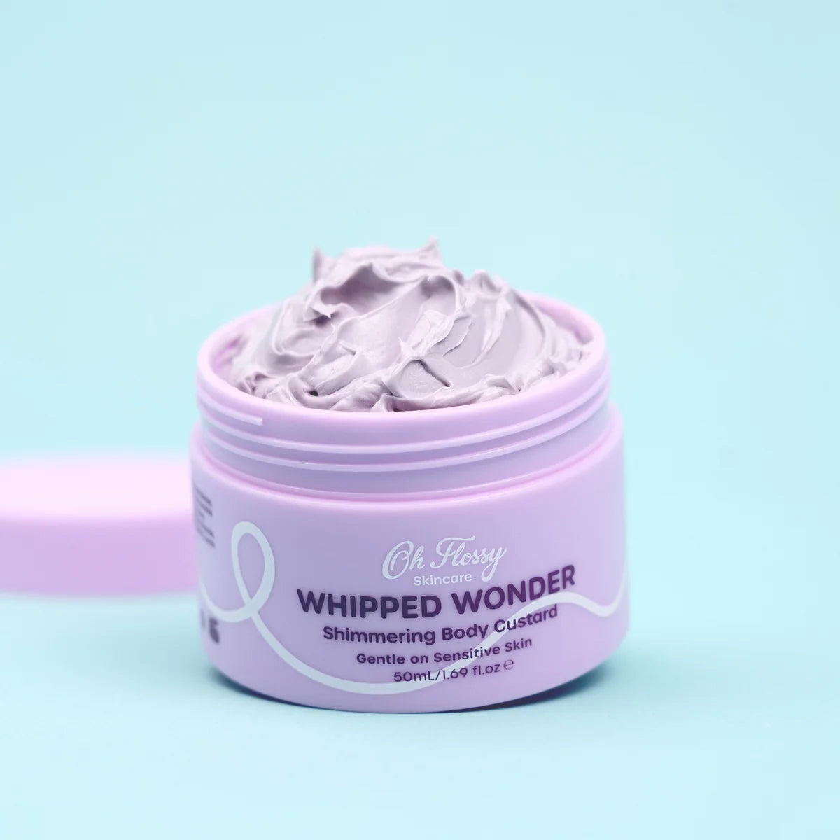oh flossy skincare whipped wonder - shimmering body custard