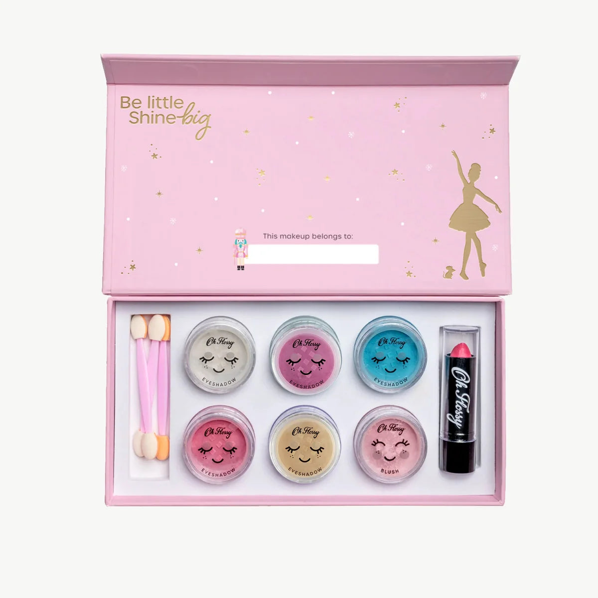 oh flossy x barbie in the nutcracker deluxe makeup set