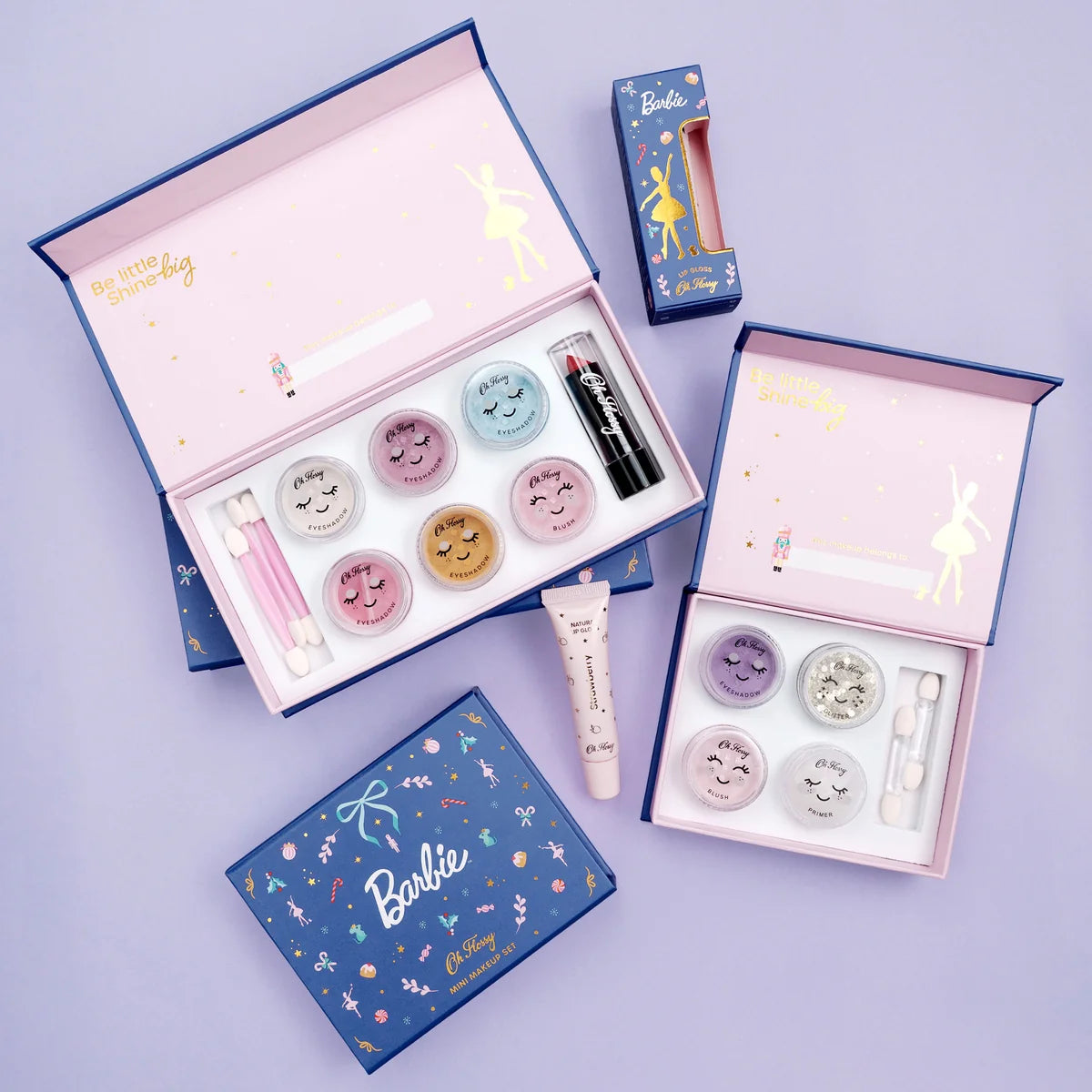 oh flossy x barbie in the nutcracker strawberry lip gloss