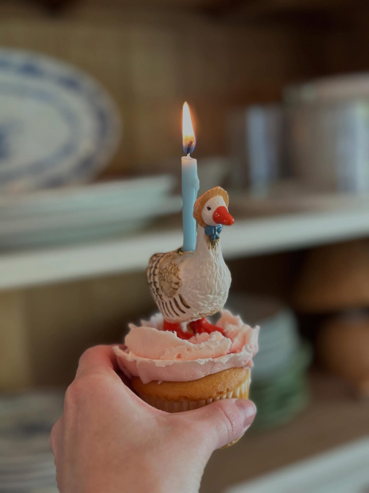 camp hollow mother goose cake topper / candle holder (pre order)