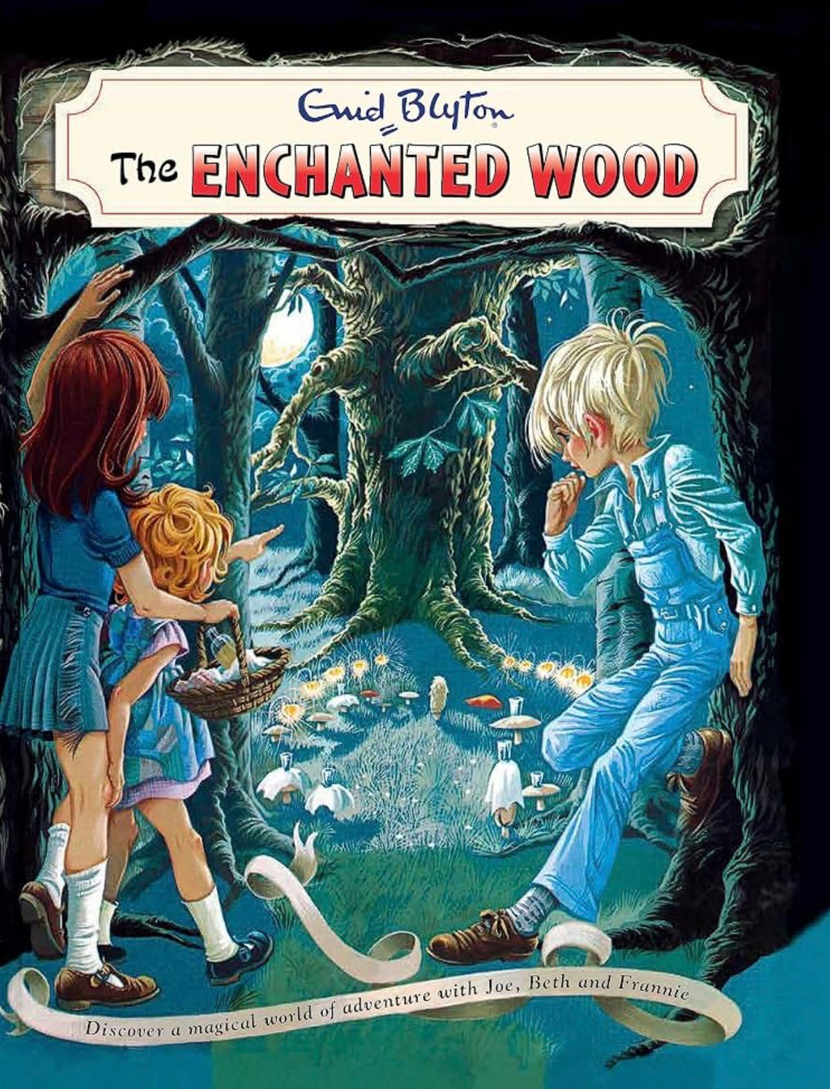 book - the magic faraway tree : the enchanted wood vintage