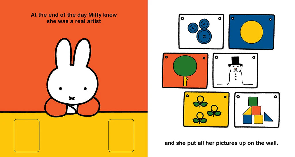 book - miffy the artist