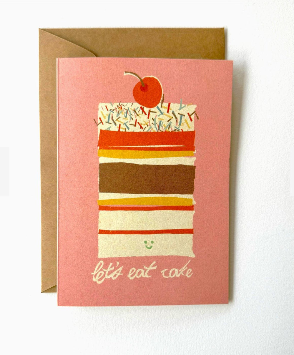 florence fry let's eat cake card